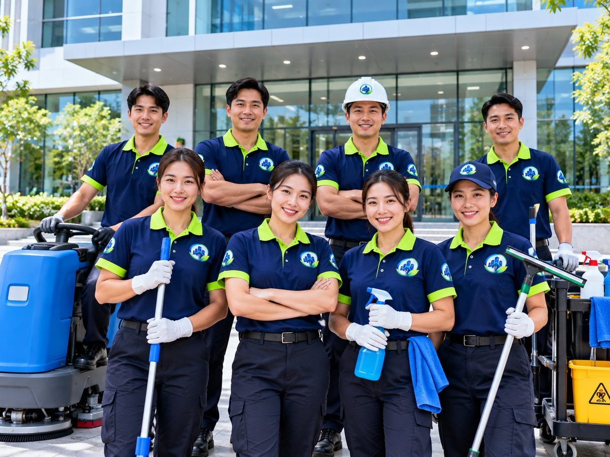 ทีมพนักงานประจำอาคาร